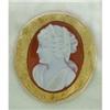 Image 1 : Natural Shell Kushner Portrait Cameo #893180