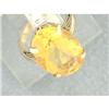Image 1 : Ladies 11.11ct Large Citrine 14k Yellow Gold #893251