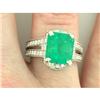 Image 1 : 5.46ct Muzo Emerald with 1.45cts Diamonds in #893268