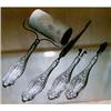 Image 1 : Sterling silver desk set (4 pieces) complete #893294