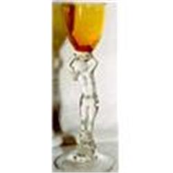 Very Rare NUDE lady cordial glass #893311