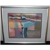 Image 1 : Beautiful Framed  Tom Anderson Abstract Pastel  #893386