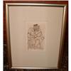 Image 1 : Signed William Gropper Etching THE PHILOSOPHER #893388