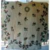 Image 1 : Quilt Applique Sampler 1851 Wreath & Grapes  #893401