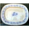 Image 1 : VIOLET Transfer Ware Platter 19 x 15 ANTIQUE #893402