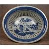 Image 1 : CANTON Ware Chinese Chestnut Basket ANTIQUE #893417