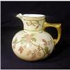 Image 1 : Antique Porcelain Royal Worcester Pitcher  #893482