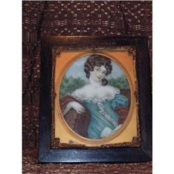 Miniature painting of a Lady #893628