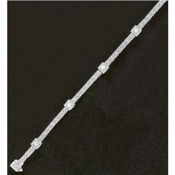 TENNIS BRACELET diamond designer jewelry gold #893654