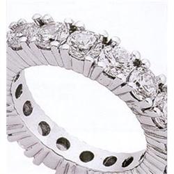 Diamonds ring WEDDING BAND platinum 2.30 Ct  #893661