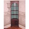 Image 1 : Mahogany Corner Cabinet C.1920 Petite #906211