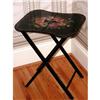Image 1 : Art Nouveau Folding Table Hand Painted #906233