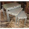Image 1 : Louis XV Style Solid Walnut Nesting Tables #906266
