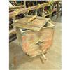 Image 1 : Primitive Antique BUTTER CHURN--Red w/Yellow #906421