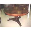 Image 1 : ANTIQUE  ROSEWOOD TILT TOP TABLE  #906451
