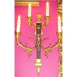 Pair of Neoclassical Empire Sconces #906496