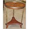 Image 1 : Pair of Inlaid Burled Side End Tables #906543