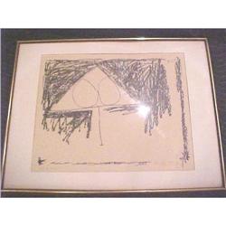 ROBERT MOTHERWELL SIGNED  LITHOGRAPH #906579