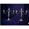 Image 1 : Wm Rogers & Son  3 Light Candlestick Pair, #906705