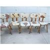 Image 1 : COWBOY WESTERN VINTAGE DINING CHAIRS COWHIDE #906807