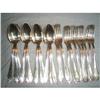 Image 1 : 12 forks & 12 spoons,silverplated #906848