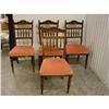 Image 1 : set of 4 chairs #915180