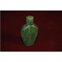 Chinese Green Jade Snuff Bottle #915294