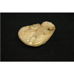 Carved Brown Jade Mountain #915302