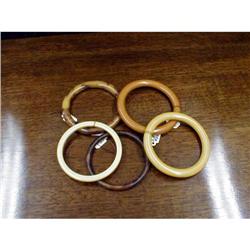5 Bakelite Bracelets #915418