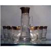 Image 1 : Signed Moser Table Glassn & Pitcher #915469