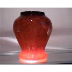 Monart Vase with label on base #915482