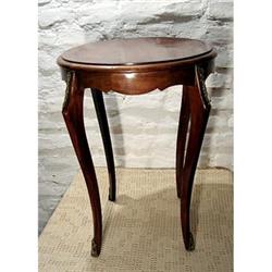 Petite French Table with Marquetry #915489