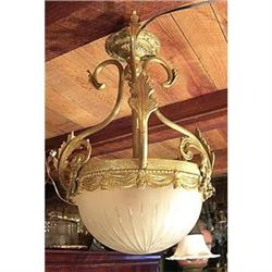 Ceiling Lamp in Bronze and Crystal #915505