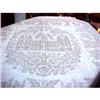 Image 1 : Irish Linen Table Cloth Castle & Kinights #915610