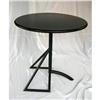 Image 1 : Italian Black Metal Round Table by FLYLINE #915797