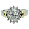 Image 1 : platinum oval solitaire DIAMOND ENGAGEMENT RING #916165