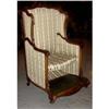 Image 1 : 19th Century French Upholstered Porters Chair #922007