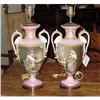 Image 1 : 564 Pr. 19th Century Porcelain Lamps Jacob #922024