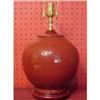 Image 1 : CHINESE EXPORT OXBLOOD VASE CONVERTED INTO LAMP #922141