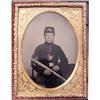 Image 1 : Quarter Plate Tintype of Identified Ohio #922461