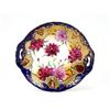 Image 1 : Old Japanese Nippon Cobalt Blue Rose Tray #922606