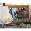 Image 1 : Mirror 1800s Gold Painted GREAT Accent #922708