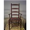 Image 1 : Slat Back Double Brace Arm Chair #922711