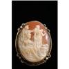 Image 1 : Magnificent Cameo of Muses set in 14K White #922780
