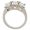 Image 1 : DIAMONDS engagement RING  1.5 CARATS PLATINUM ! #922821