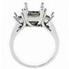 Image 1 : Diamond ring anniversary PLATINUM PRINCESS #922826