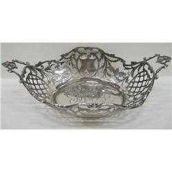 Decorative Sterling Silver Basket Spaulding & #928559