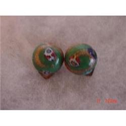 Made Italy Murano Millefiori Glass Earrings #928577