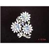 Image 1 : LISNER Aurora Borealis Rhinestone Enamel Brooch #928692