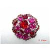 Image 1 : 1950s WEISS RED Rhinestone  Brooch AWSUM! #928761